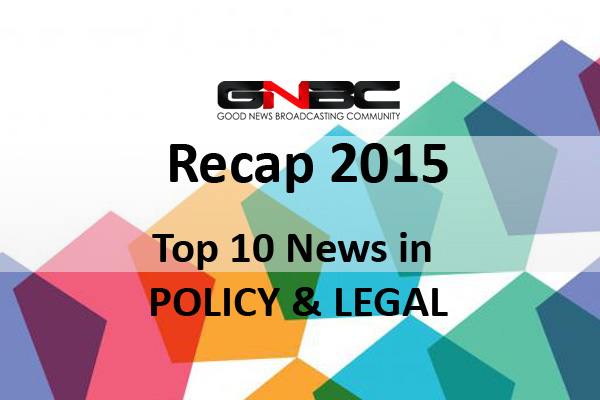 Top 10 News in Policy & Legal, 2015