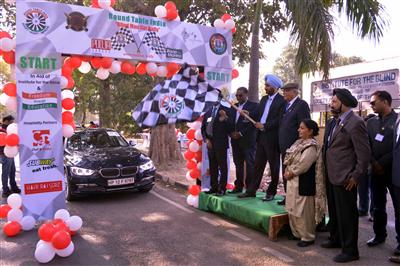 Car Rally for the Visually Impaired