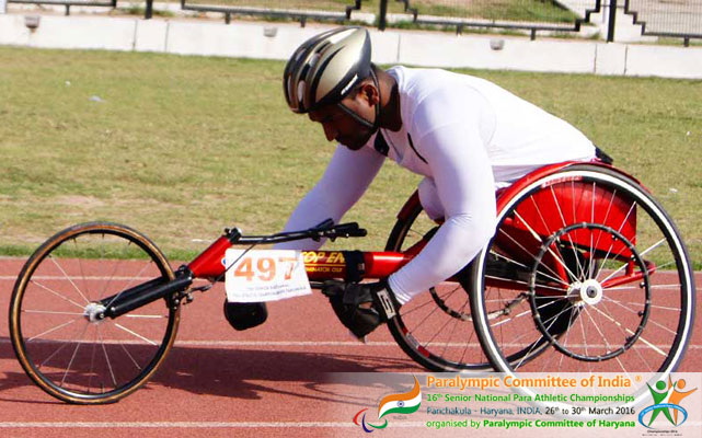 16th Senior National Para Athletic Championship Held in Panchkula